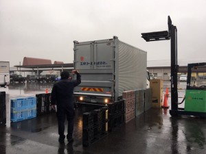 バック駐車
